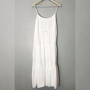 J. Crew White Maxi Dress